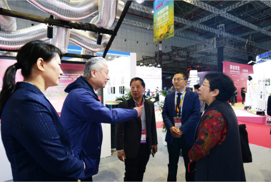 十九家石家莊市紡企亮相國(guó)家會(huì)展中心 共赴中紡聯(lián)2023春季聯(lián)展