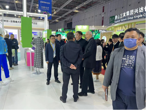 十九家石家莊市紡企亮相國(guó)家會(huì)展中心 共赴中紡聯(lián)2023春季聯(lián)展
