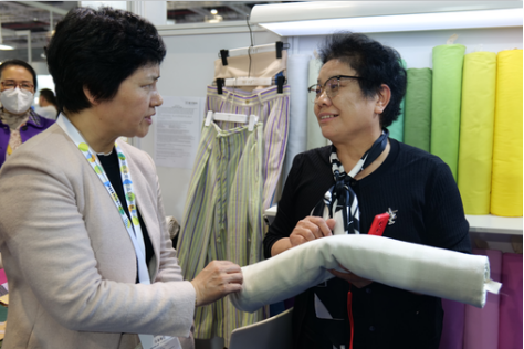 十九家石家莊市紡企亮相國(guó)家會(huì)展中心 共赴中紡聯(lián)2023春季聯(lián)展