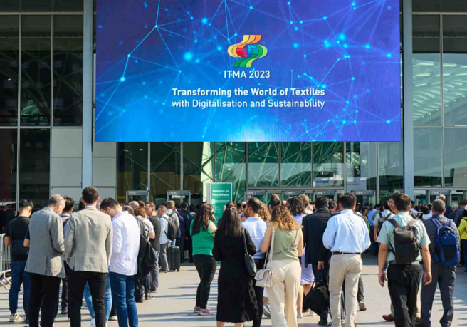 &ldquo;變革紡織世界&rdquo;ITMA2023在意大利米蘭隆重開(kāi)幕，國(guó)際紡織機(jī)械聯(lián)合展舉行觀眾推介活動(dòng)。