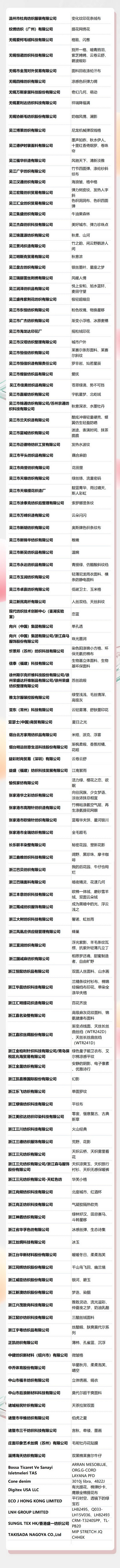 重磅揭曉！第50屆（2024/25秋冬）中國流行面料入圍評審獲獎名單公布！