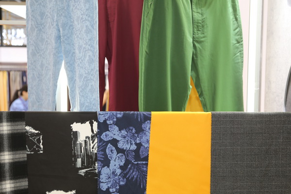 時尚褲裝面料，盡在英倫紡織