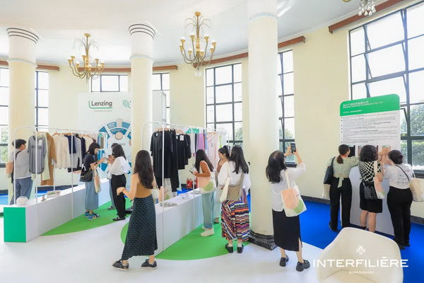 蘭精亮相2023 INTERFILIERE Shanghai, 循環(huán)低碳共護(hù)綠色星球