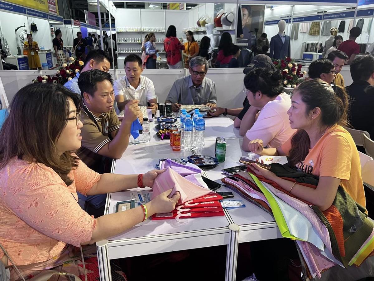 共創(chuàng)中緬紡織新時(shí)代，2023年浙江國(guó)際貿(mào)易（緬甸）展覽會(huì)圓滿收官