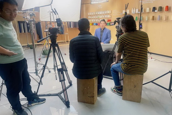 溯源優(yōu)質紗線，東方甄選與德州華源雙向甄選