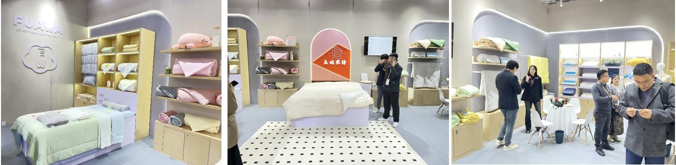 青島組團參加intertextile家紡展，副市長趙燕一行蒞臨考察