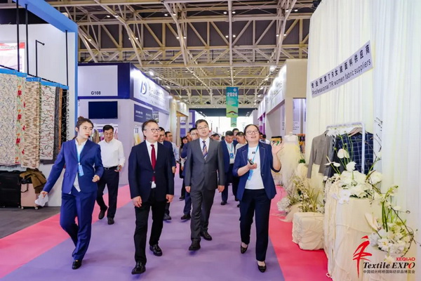 向&ldquo;新&rdquo;而生 逐&ldquo;質(zhì)&rdquo;而行！2024中國(guó)紹興柯橋國(guó)際紡博會(huì)（春季） 隆重開(kāi)幕