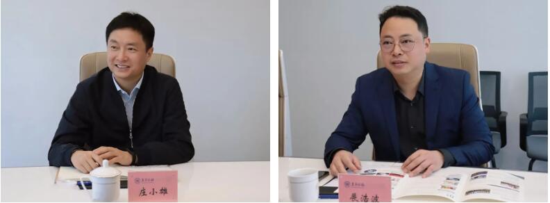 通用技術(shù)集團(tuán)副總工程師莊小雄一行到訪集萃纖維研究所