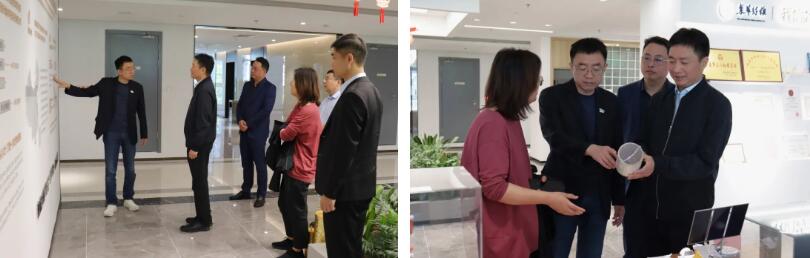 通用技術(shù)集團(tuán)副總工程師莊小雄一行到訪集萃纖維研究所