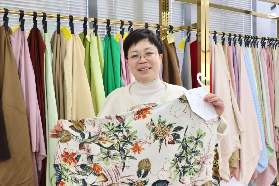 越努力，越幸運&mdash;&mdash;訪紹興市易燦紡織品有限公司董事長羅麗琴