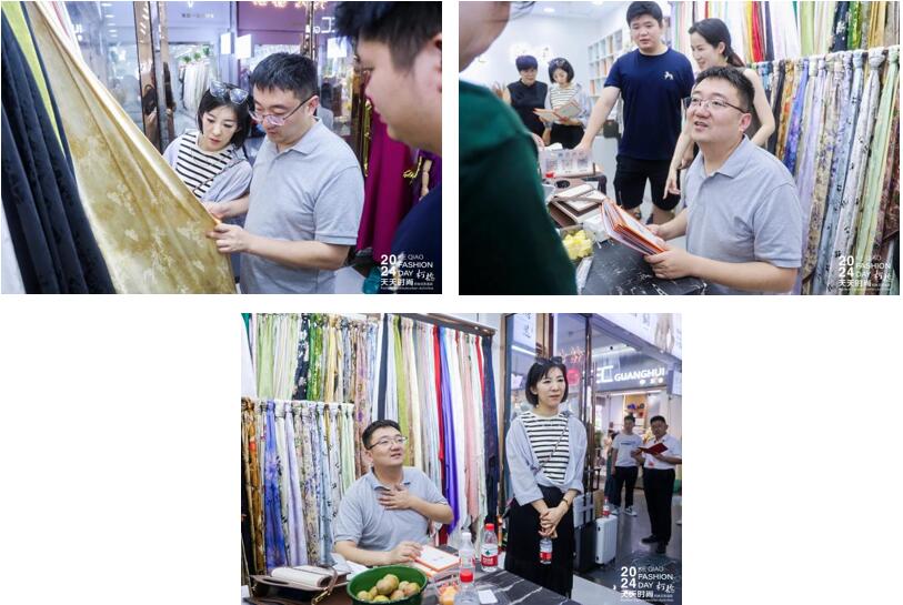 設計時尚智&ldquo;匯&rdquo;柯橋！九位設計大師走訪面料企業(yè)暢談產(chǎn)品開發(fā)