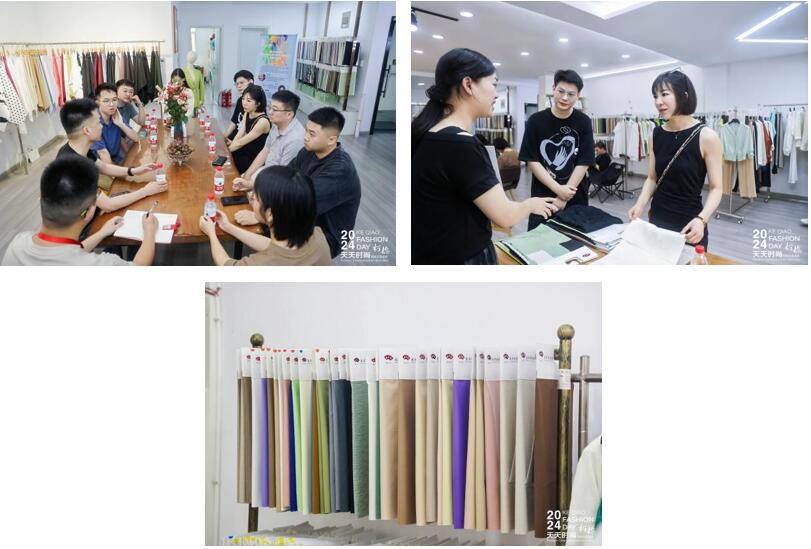 設計時尚智&ldquo;匯&rdquo;柯橋！九位設計大師走訪面料企業(yè)暢談產(chǎn)品開發(fā)