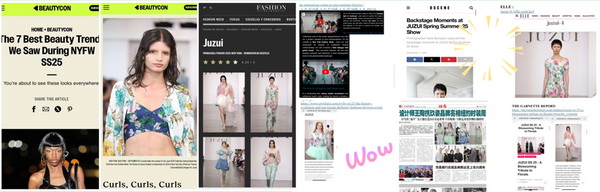 玖姿JUZUI創(chuàng)意總監(jiān)王陶2025春夏紐約時裝周“盛開”花樣新中式