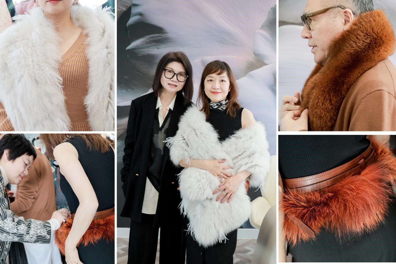 攜手玖姿JUZUI創(chuàng)意總監(jiān)王陶Taoray Wang 老錢皮草紐約時裝周成新貴