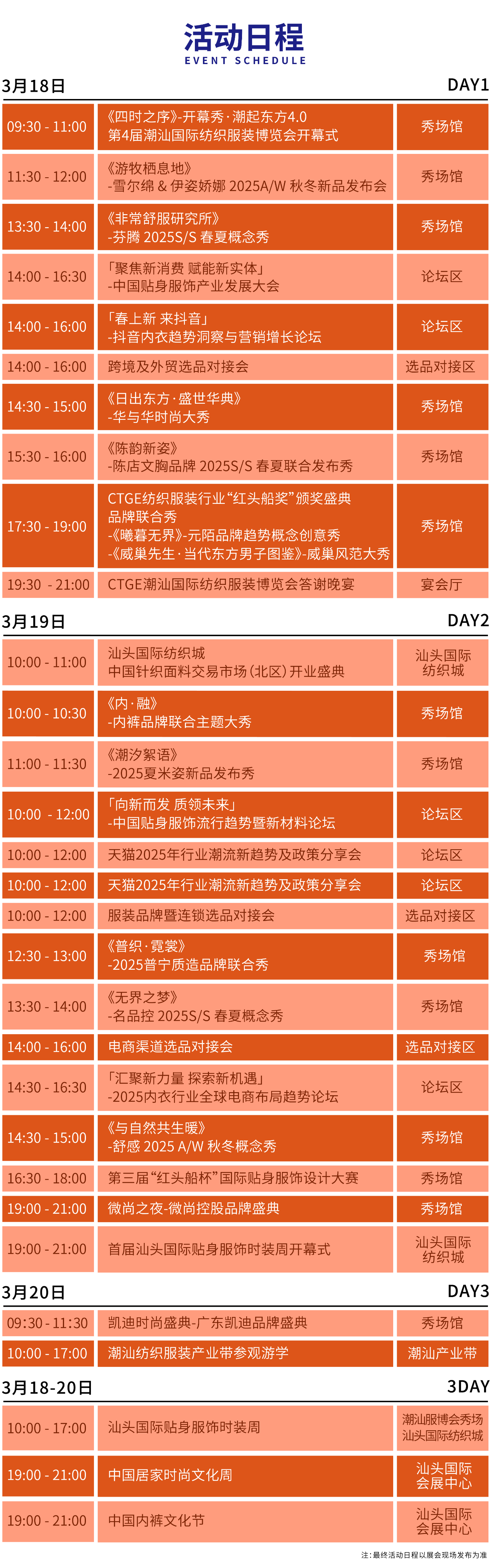 高光看點！3月18-20日第4屆潮汕服博會最全預(yù)告！