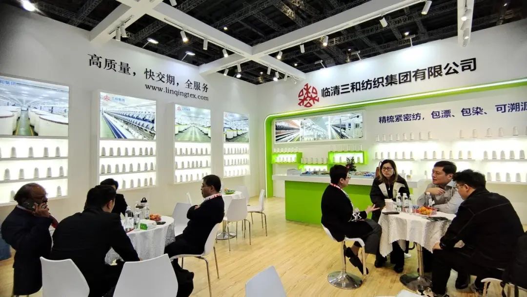 實力&ldquo;圈粉&rdquo;，盡展產(chǎn)業(yè)新風(fēng)貌！山東聊城展團首次亮相2025yarnexpo春夏紗線展