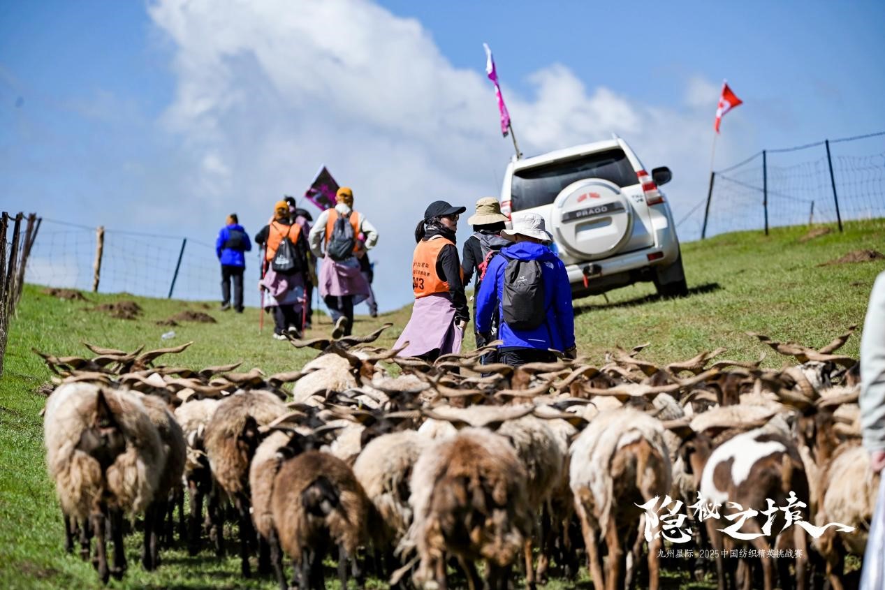 風(fēng)雨同征途，九州星際&middot;2025中國紡織精英挑戰(zhàn)賽徒步?？撇菰? width=