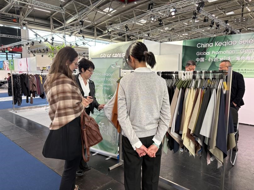 不止好面料！&ldquo;柯橋優(yōu)選&rdquo;德國首秀解鎖國際合作新方向