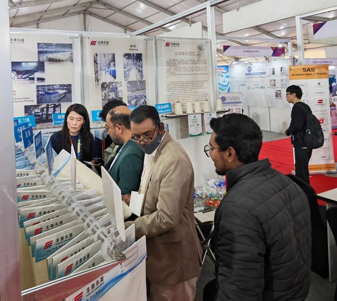 豐泰永晟集團(tuán)開年參加孟加拉展，出海攬單