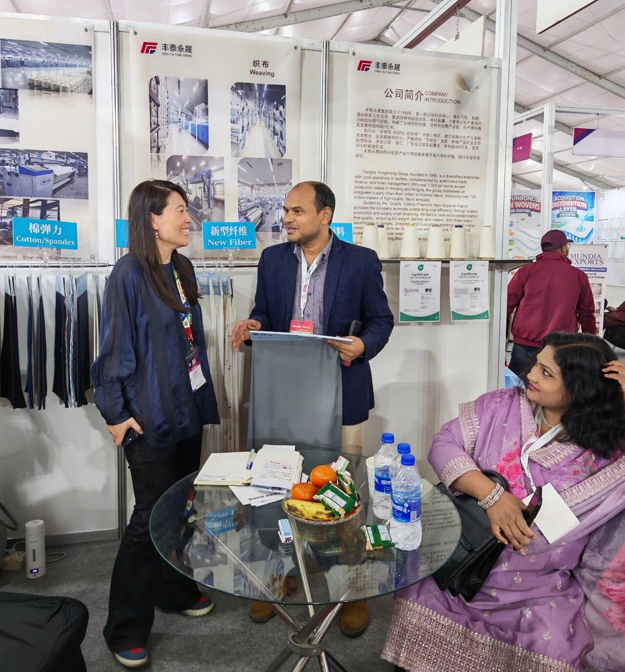 豐泰永晟集團(tuán)開年參加孟加拉展，出海攬單